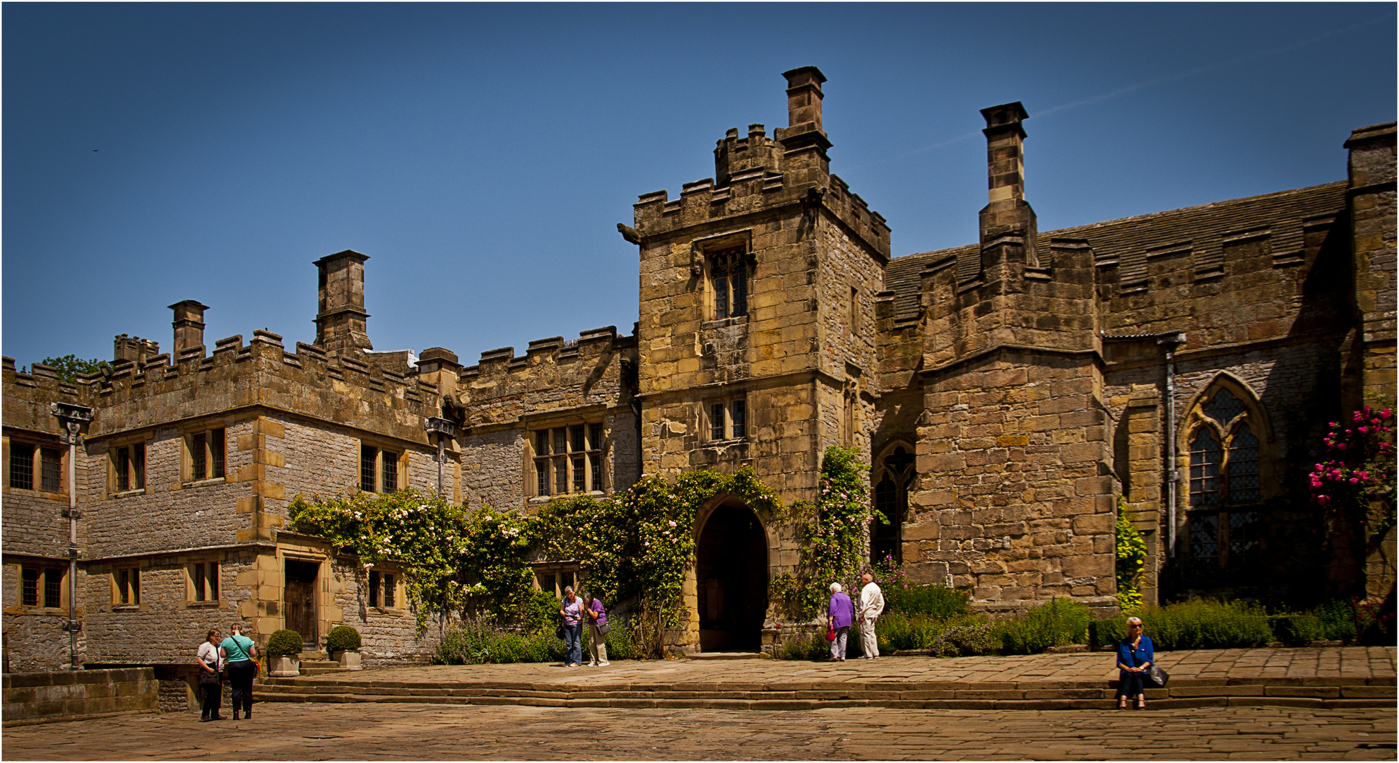 Sunshine at Haddon Hall