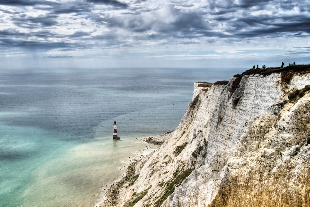 Sunshine before (and after) the rain (Brighton, Seven Sisters)