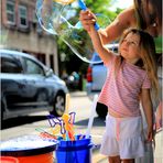 Sunshine, Soap Bubbles, and Smiles - A Main Street Moment