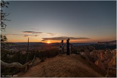 sunsrise over bryce canyon