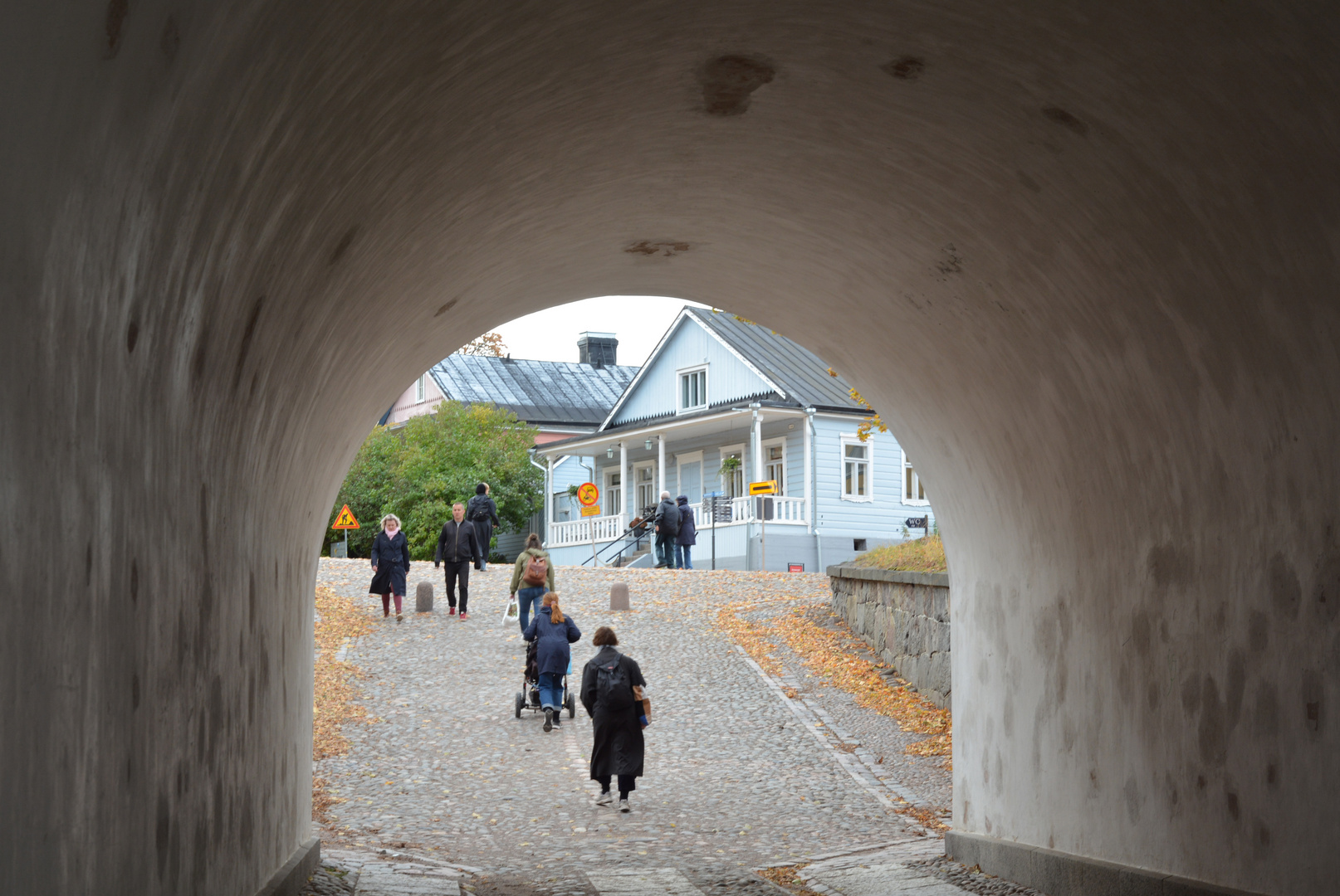 Suomenlinna, passage to island