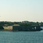 Suomenlinna - von der Fähre Tallinn - Helsinki aus