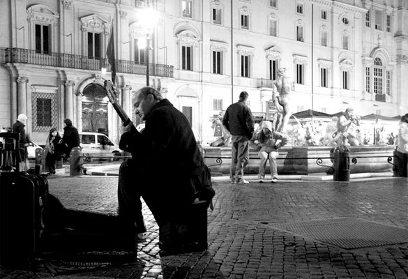 suonatore p.za navona