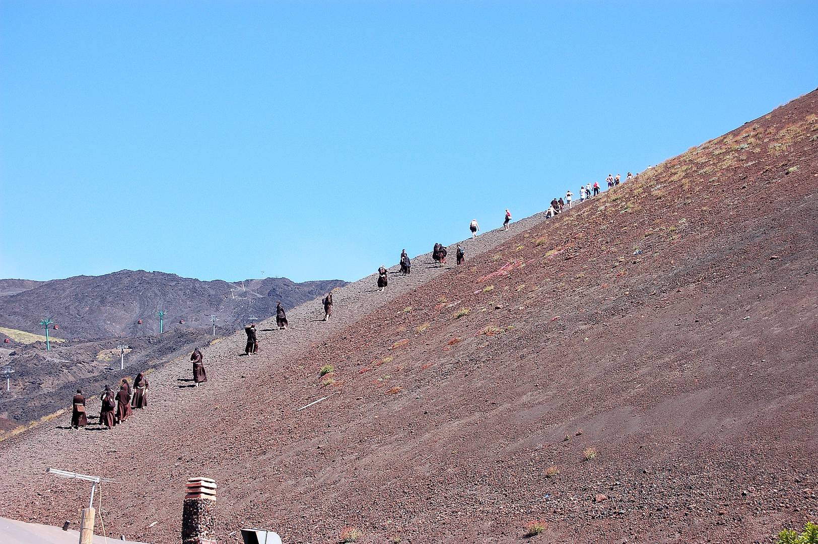 suore sull'Etna