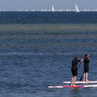 SUP in der Kieler Förde