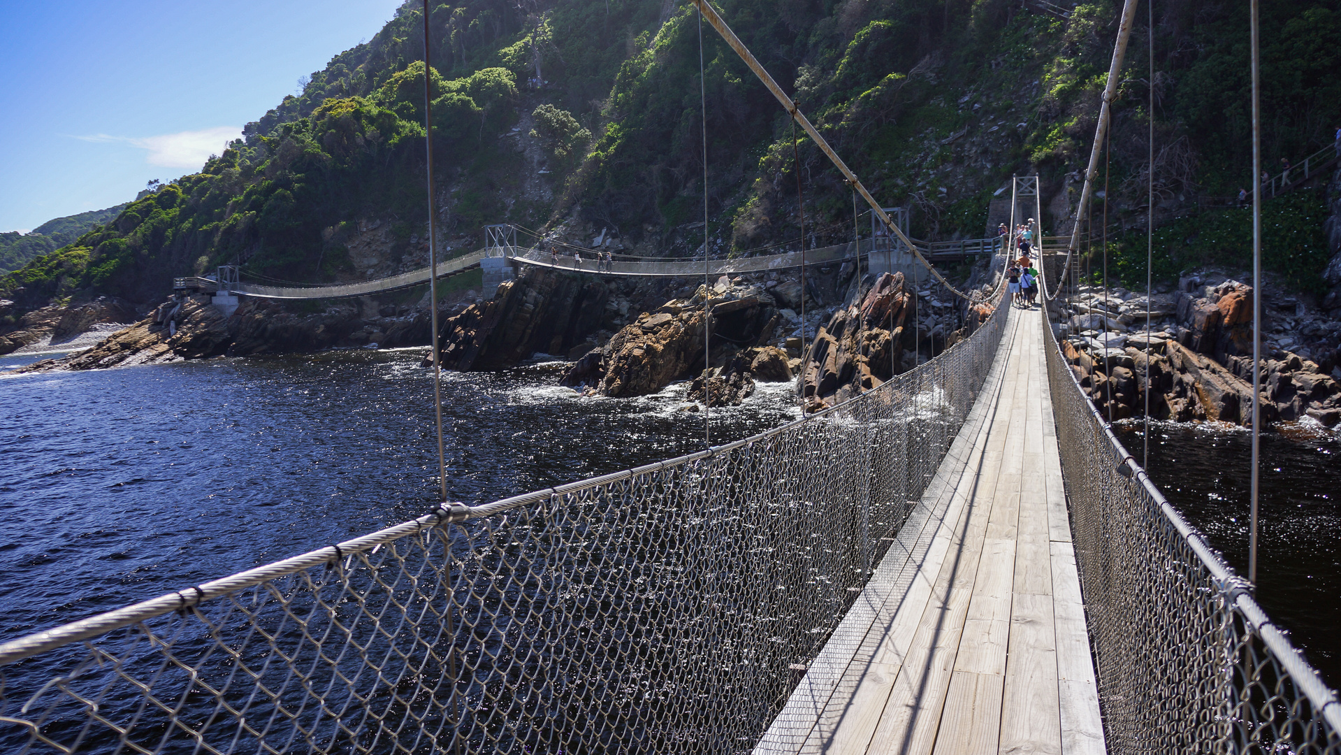 Supension Bridge - Storms River Mouth - Tsitsikamma NP