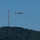 Super Constellation über der Pfalz