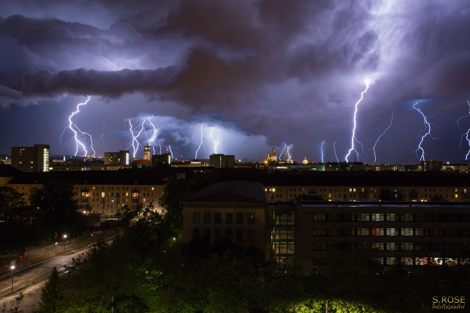 Super Gewitter Dresden