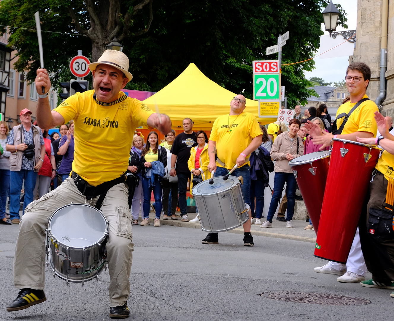 super mario auf dem Sambafest coburg 2019