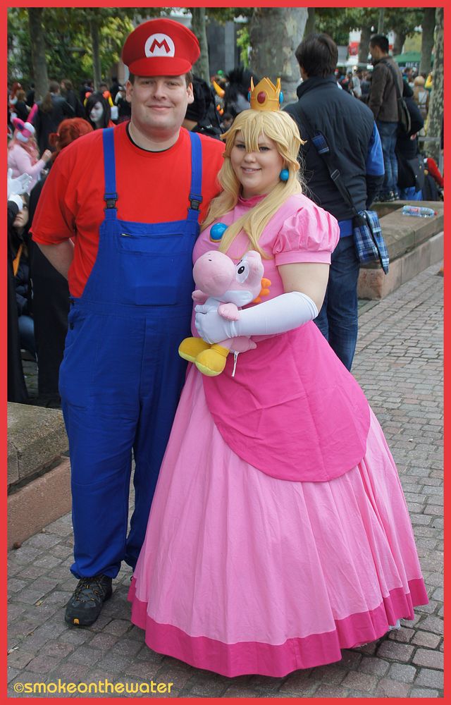 Super Mario hat seine Prinzessin gefunden