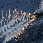 Super Puma der Schweizer Armee auf der Axalp