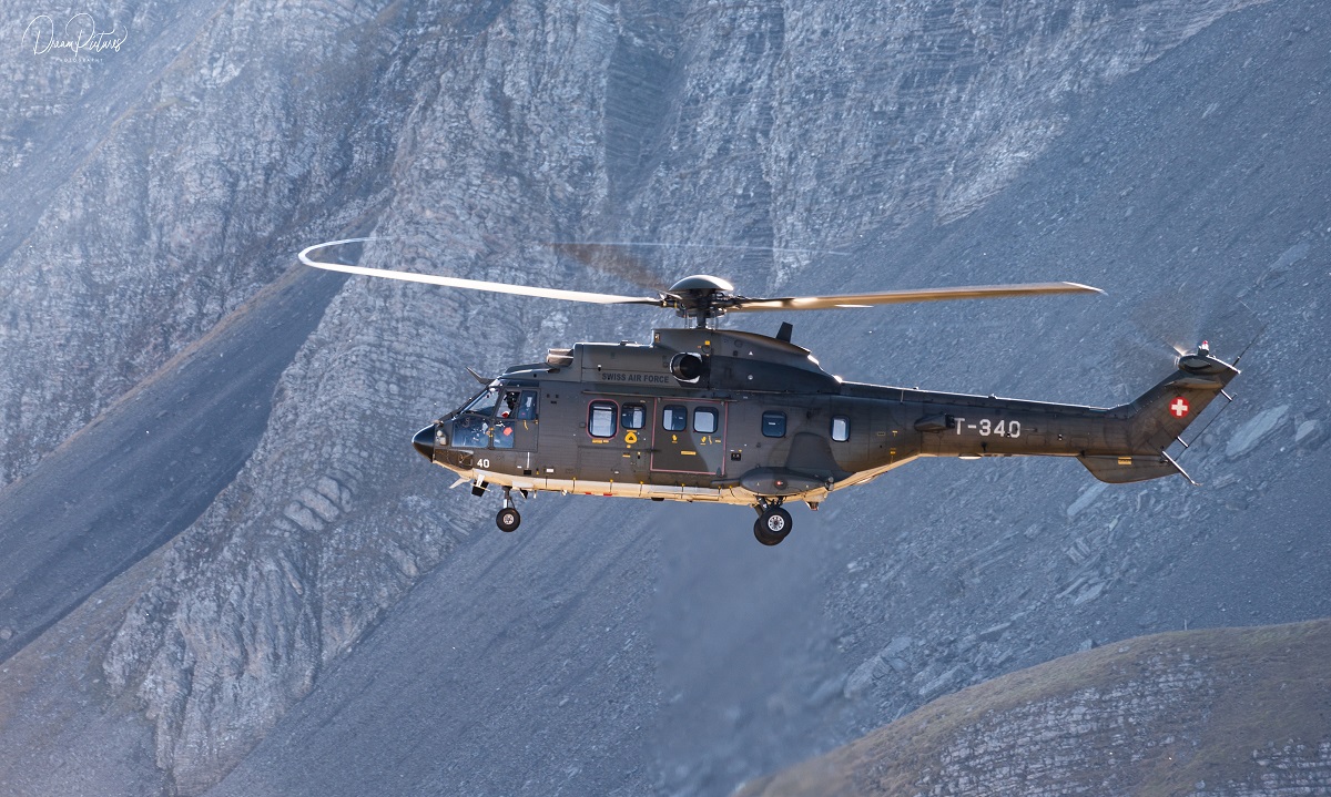 Super Puma der Swiss Army