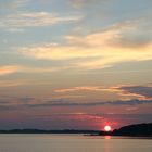 Super Sonnenuntergang am Strelasund