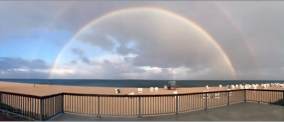 superbe arc en ciel de harvey