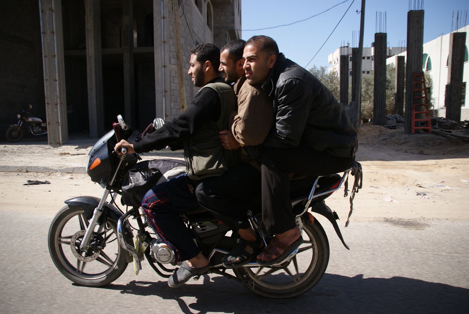 Superbike in Gaza Strip