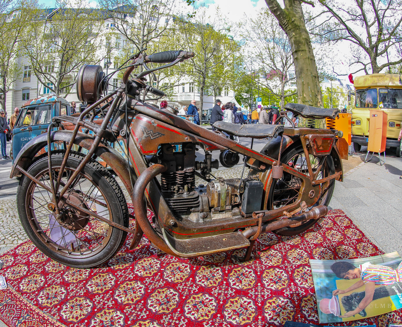 Superbike-Stahl-Gitterrohrrahmen?