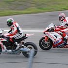 Superbike WM 2009 auf dem Nürburgring; rechts Haga