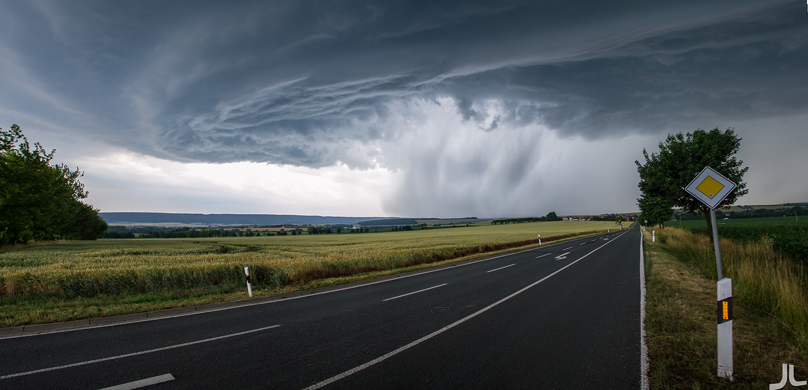 Supercell in middle Germany
