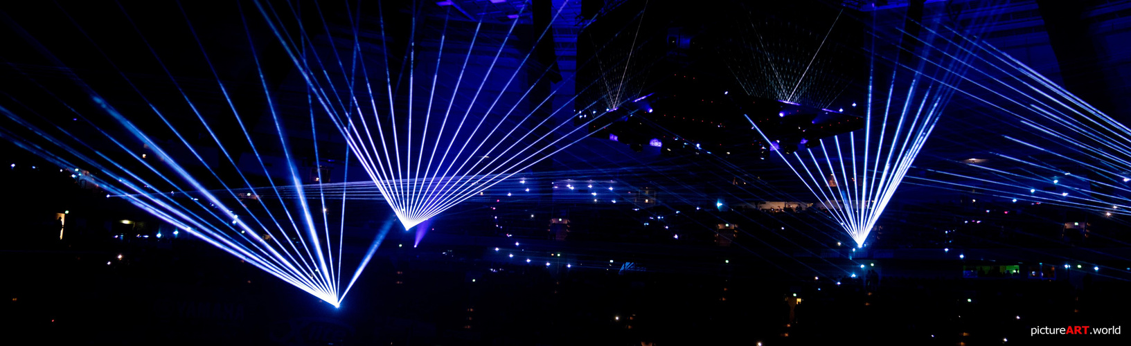 Supercross Dortmund Lasershow