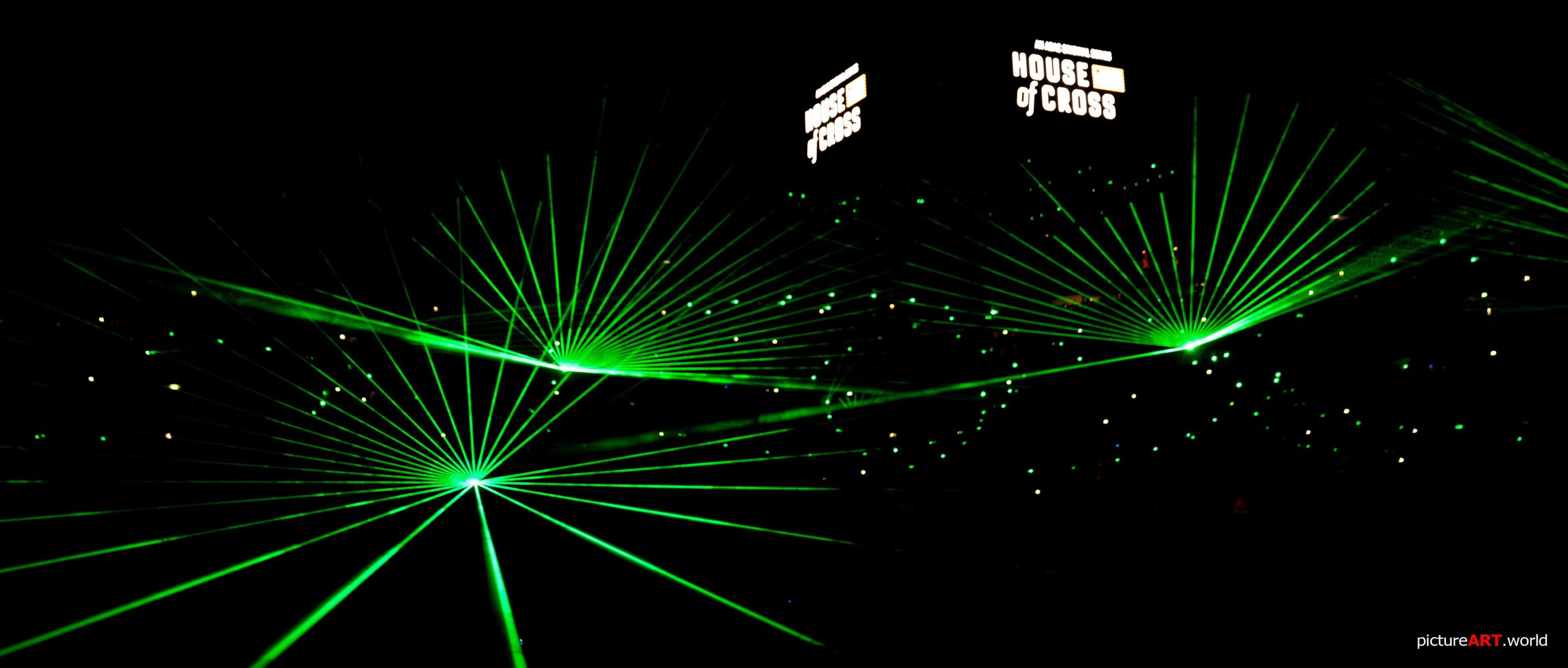 Supercross Dortmund Lasershow