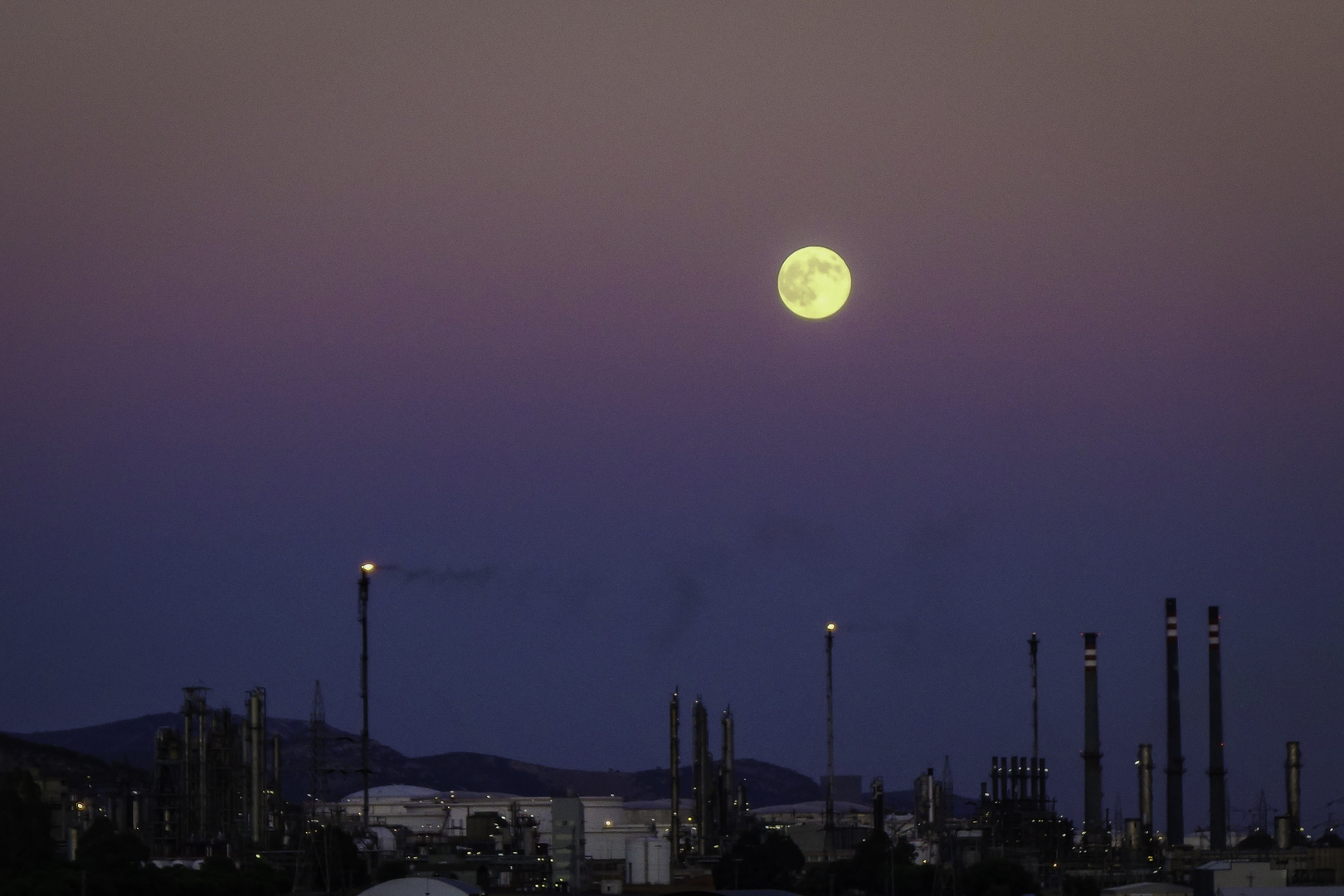 Superluna industrial en agosto