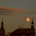 Superluna sobre Zaragoza.