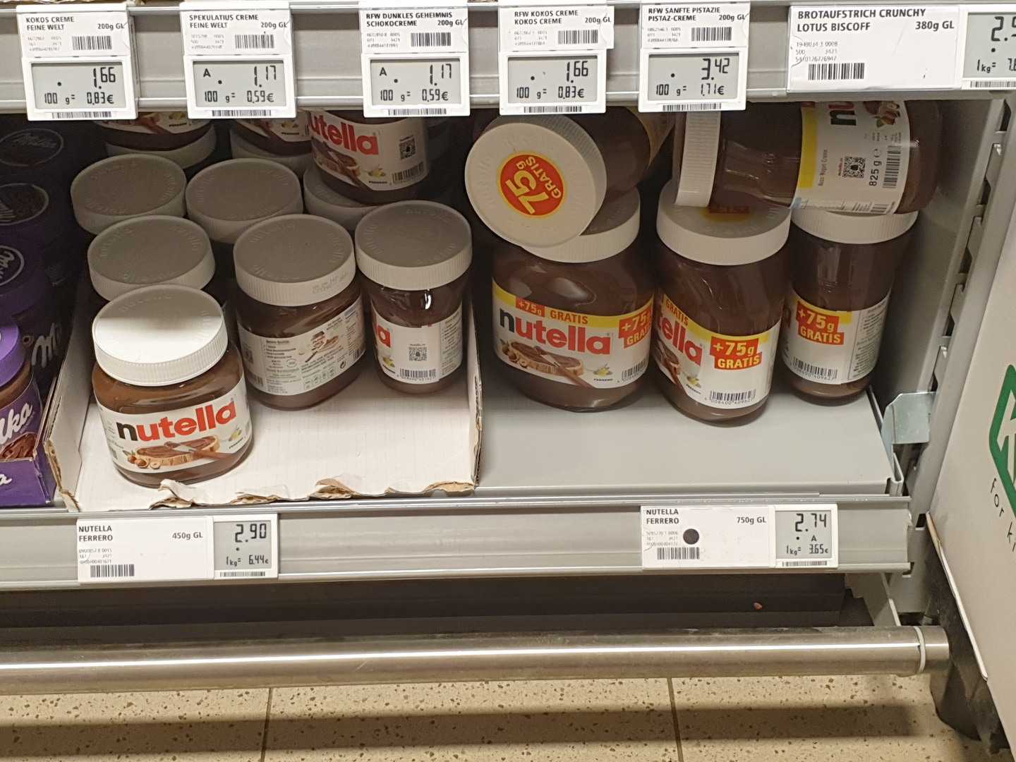 Supermarkt-Irrsinn Teil 4! Nutella