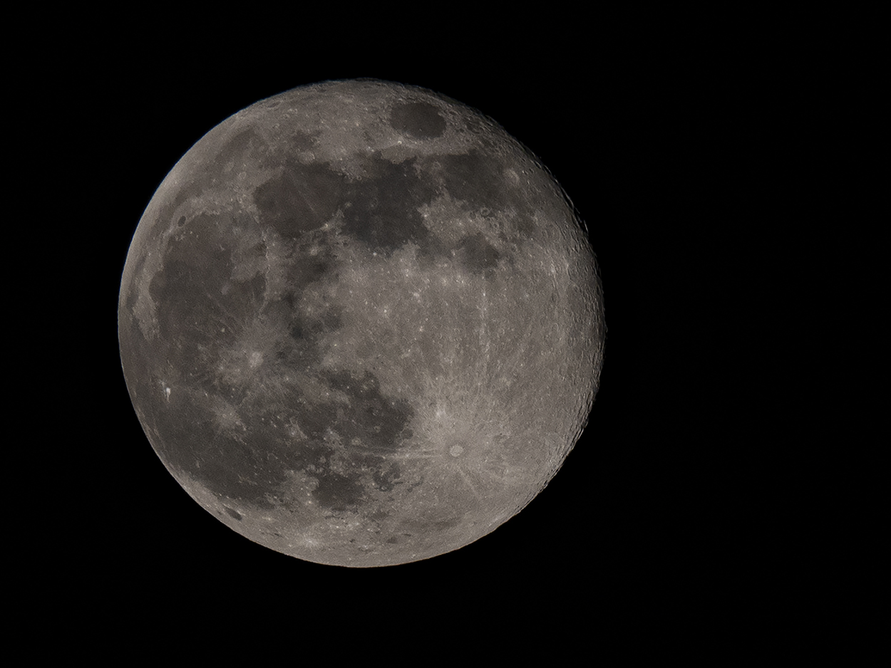 Supermond am 08.04.2020, 22:45 h 