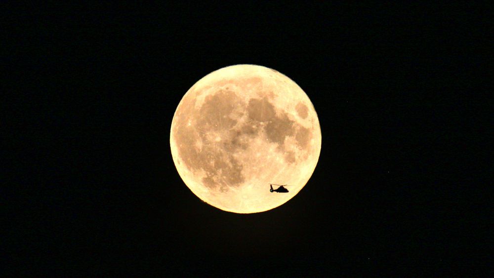 "Supermond" am 13.Juli - zur richtigen Zeit am richtigen Ort ;-)