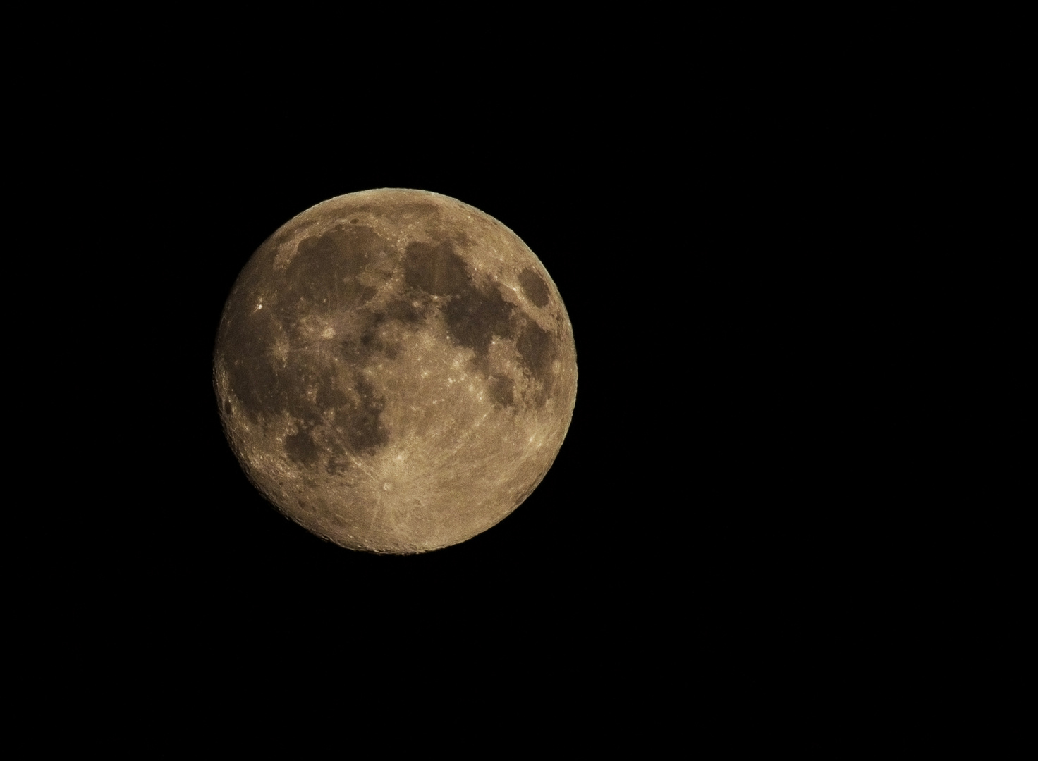 Supermond im August 2014