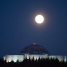 Supermond über Reykjavik