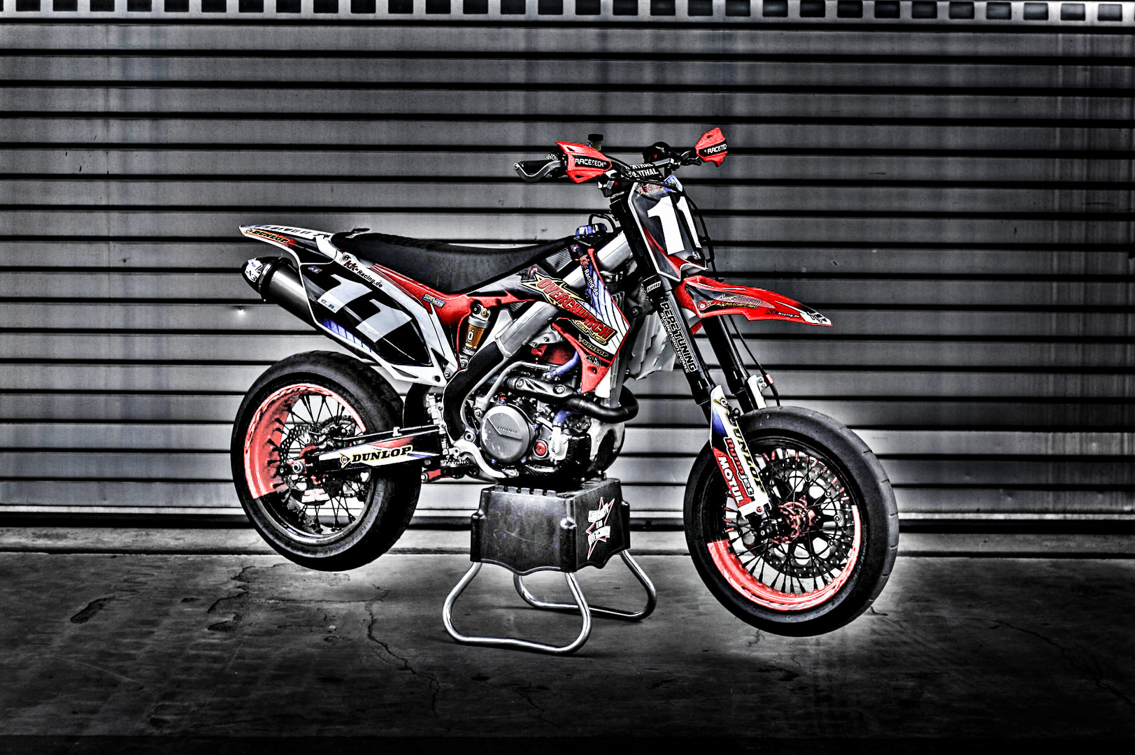 Supermoto Honda von Christian Reiß