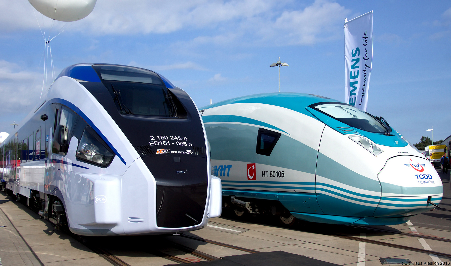 Supernasen auf der diesjährigen InnoTrans