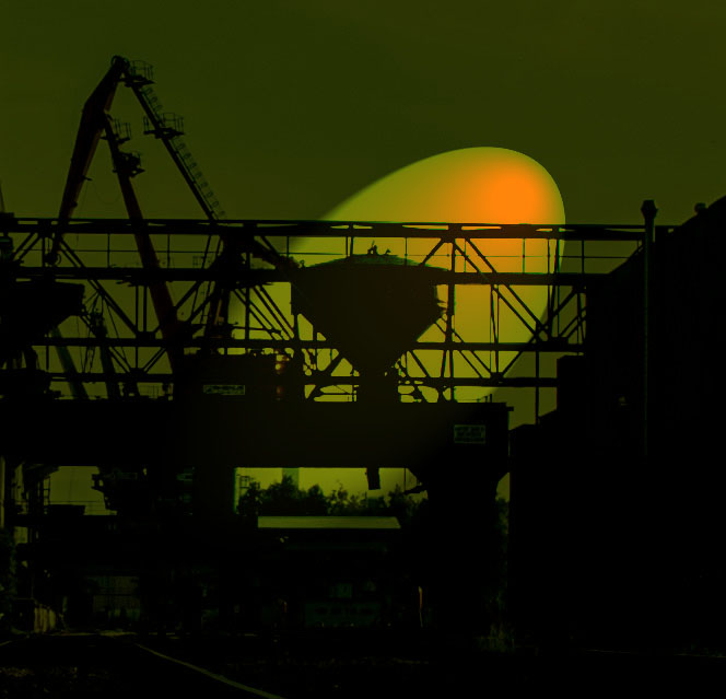 Supernova im Basler Rheinhafen