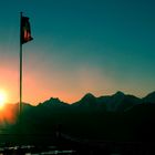 Supernova mit Eiger, Mönch und Jungfrau