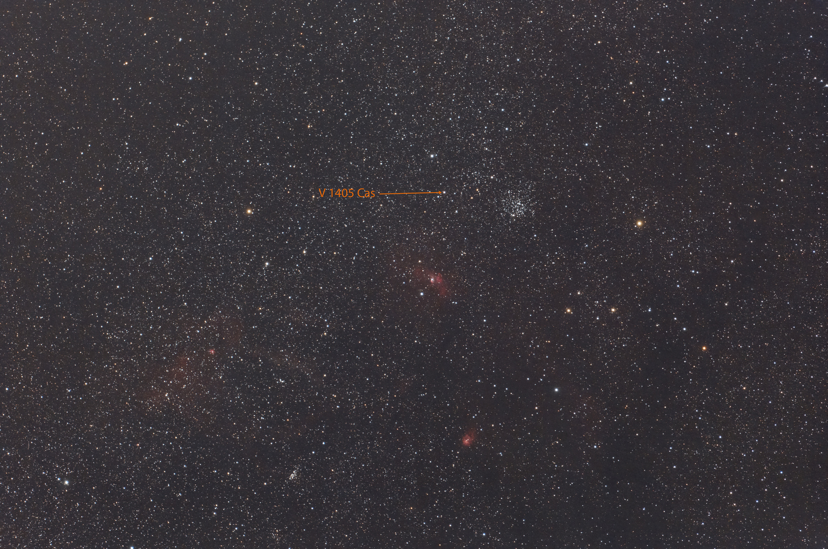 Supernova V1405 Cas