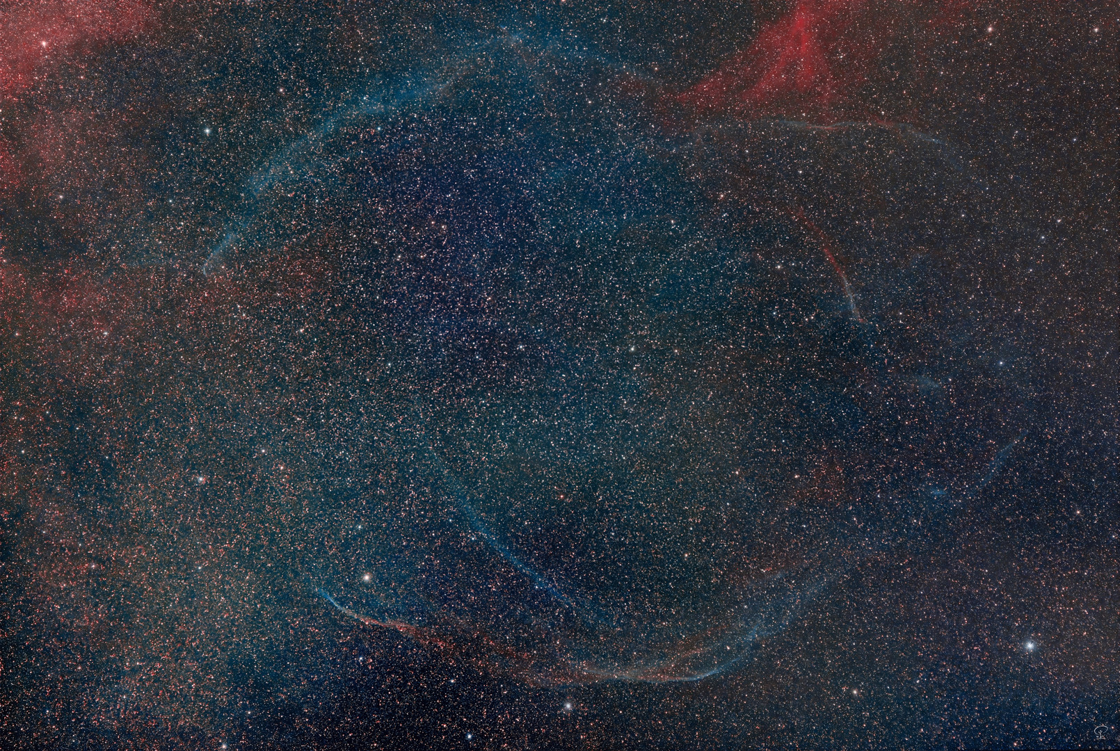 Supernovarest im Sternbild Schwan