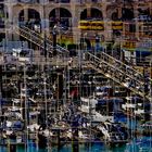 superposition2 - port de plaisance de Dieppe