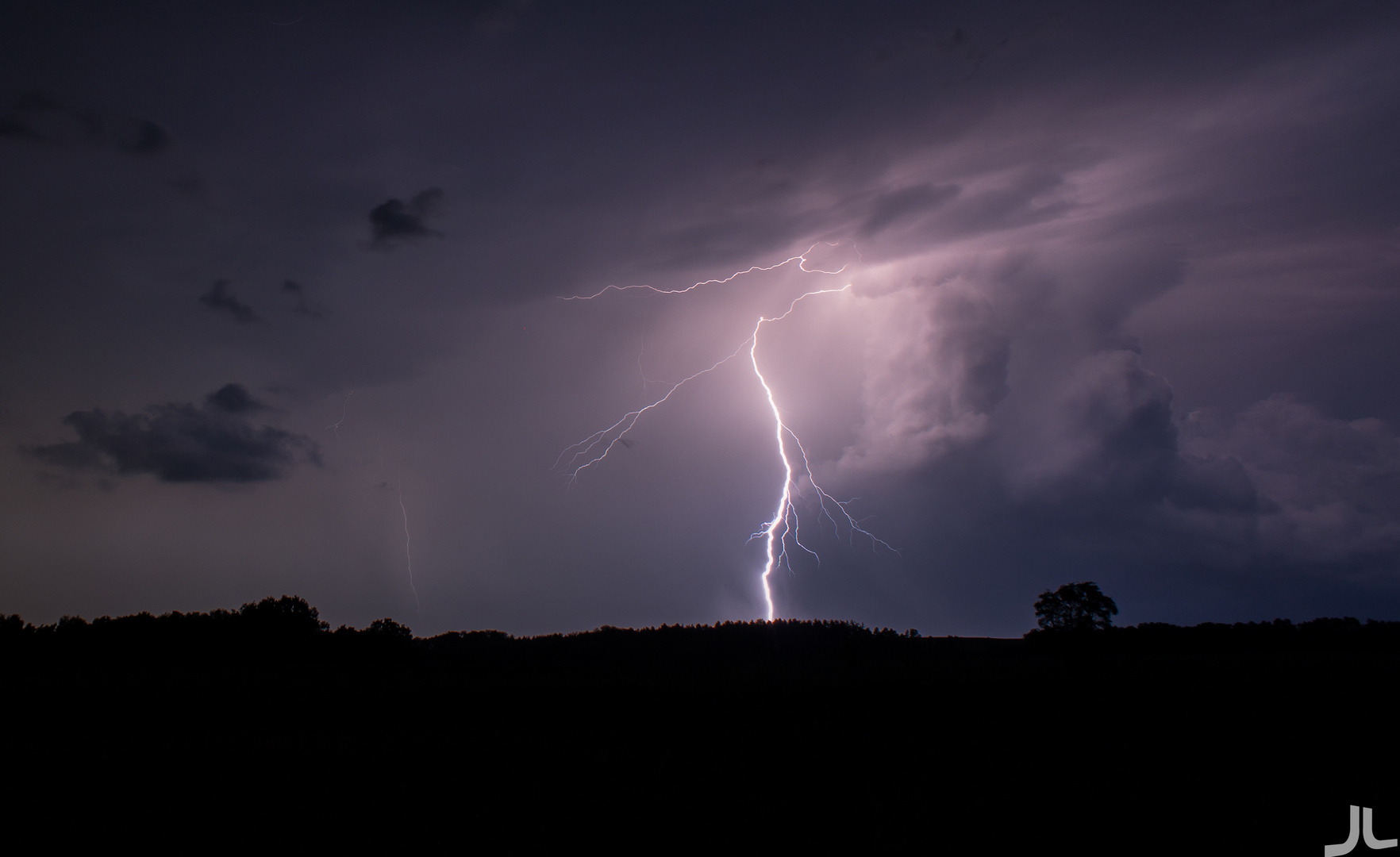 Superzelle bei Kassel/Göttingen (2)