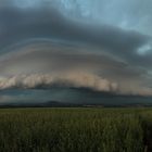 Superzelle im Erzgebirge am 22.Juli 2015