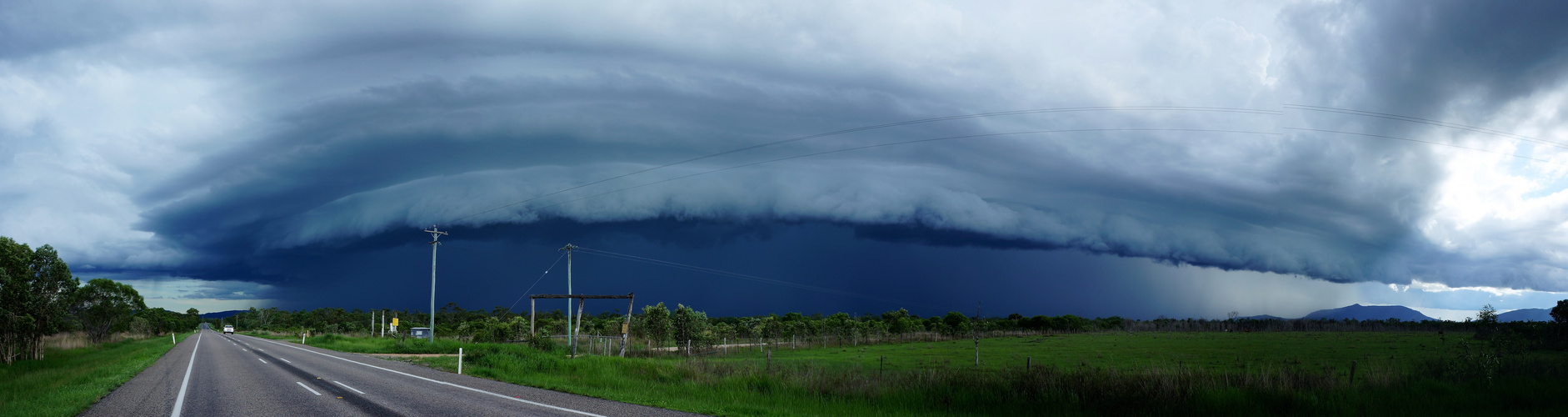 Superzelle, Queensland, Australien