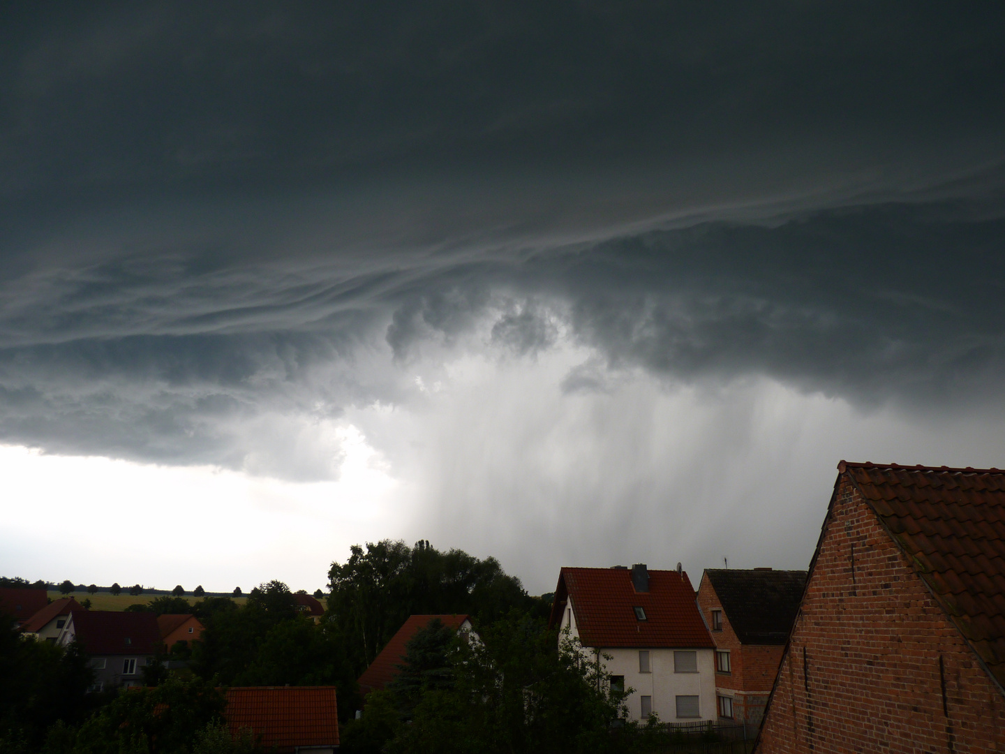 Superzelle über Gernrode