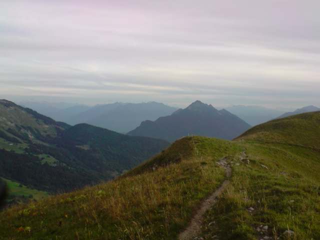 Sur la crête