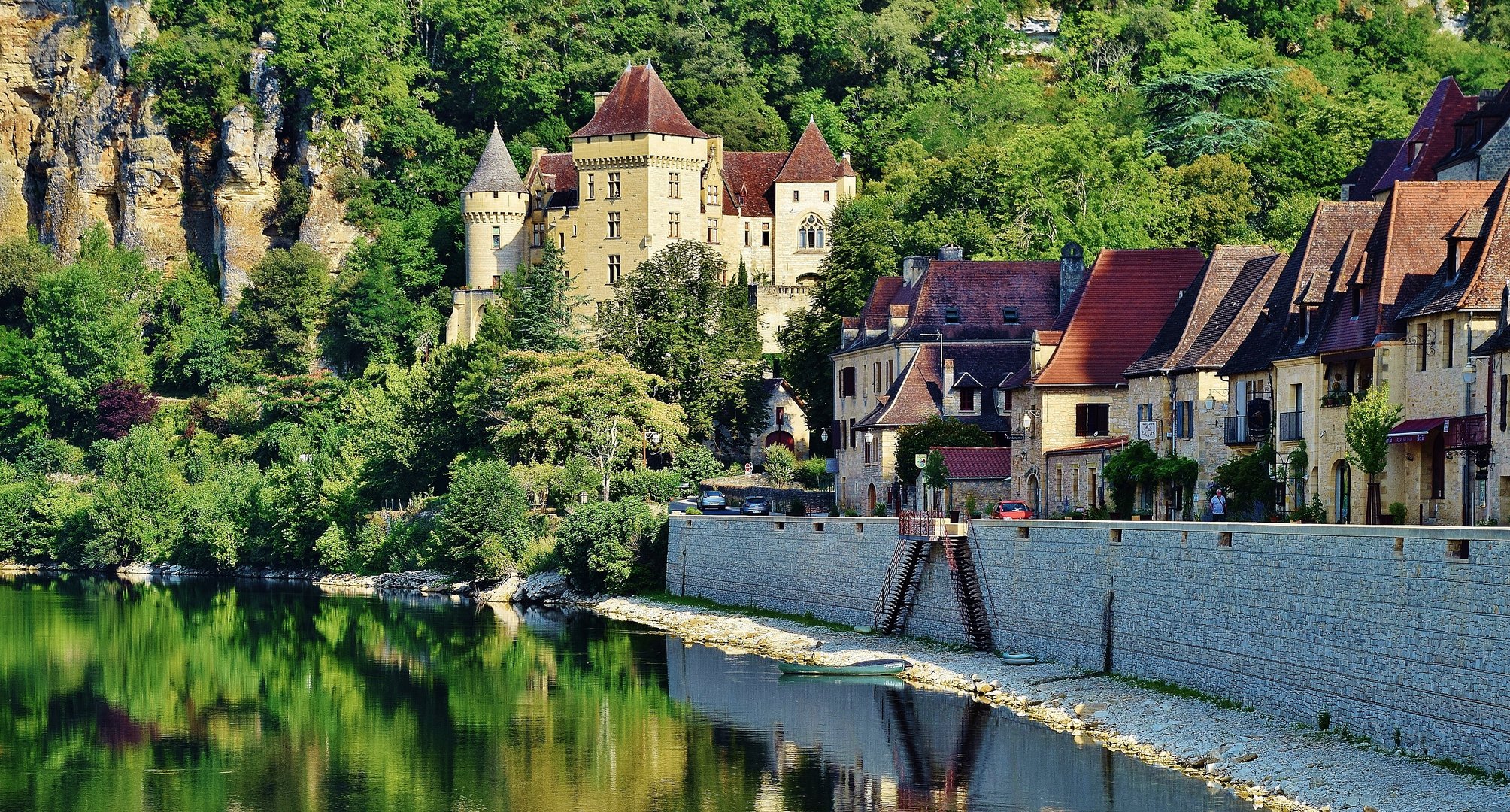 Sur la Dordogne.