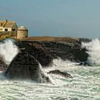 Sur la falaise