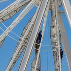 Sur la grande roue de Paris