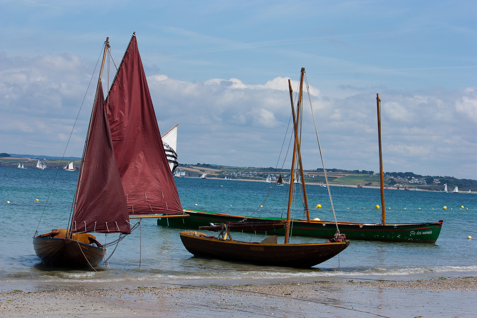 Sur la grève