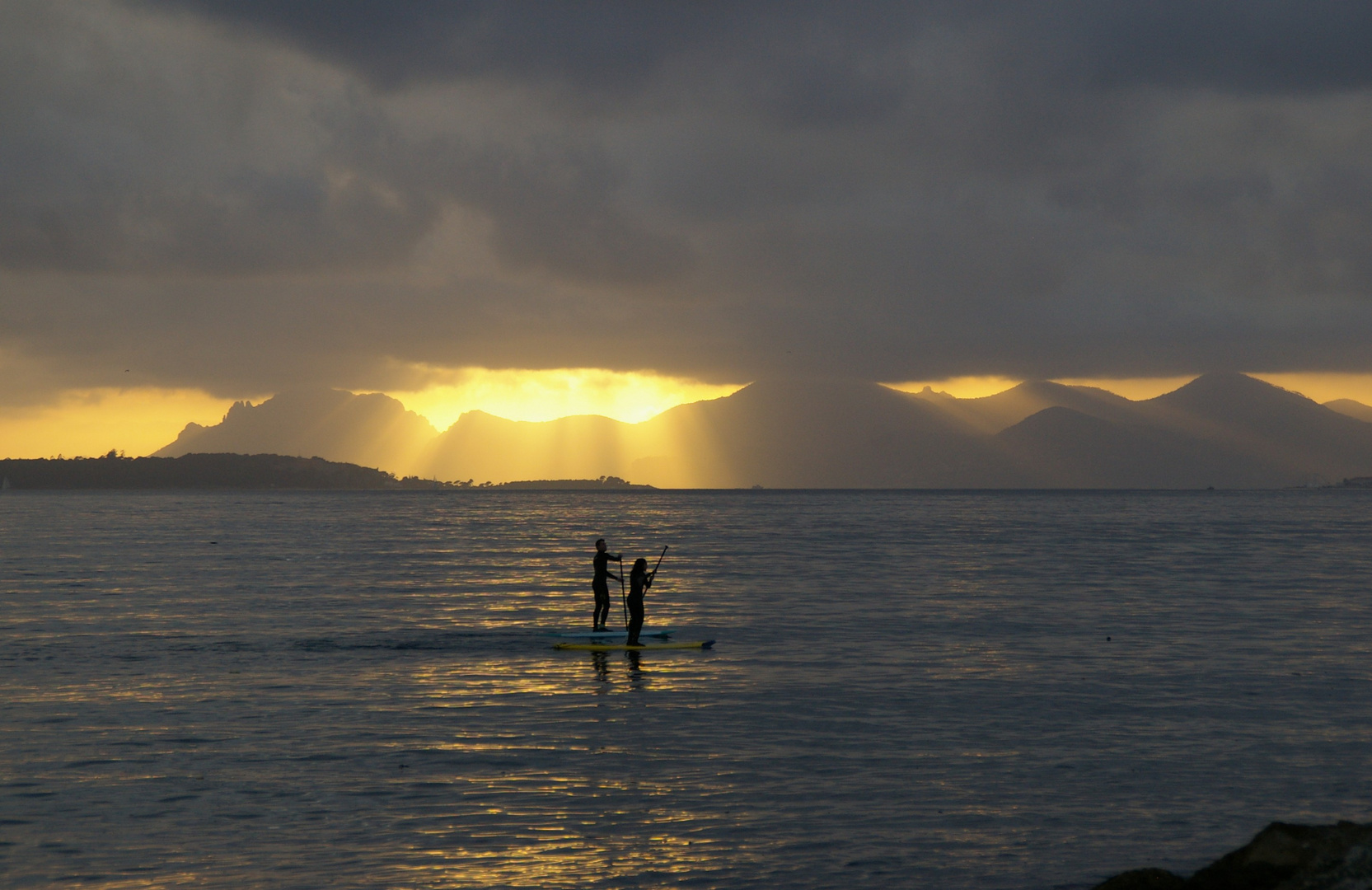 sur la mer