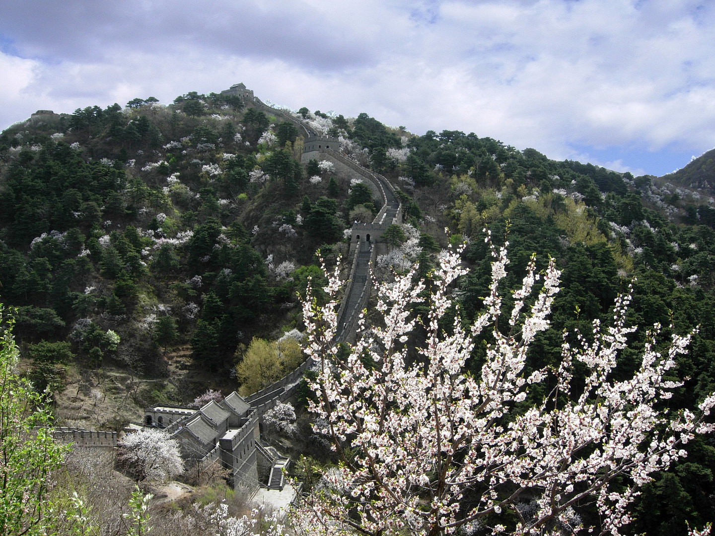 Sur la muraille de Chine