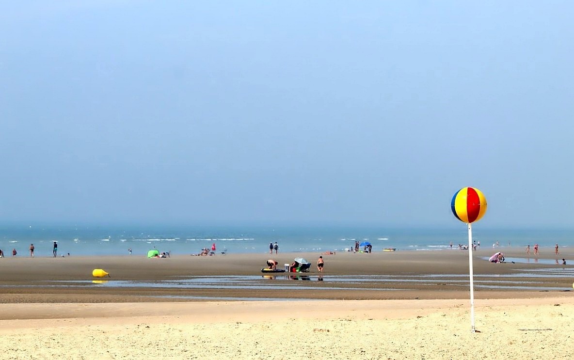 sur la plage